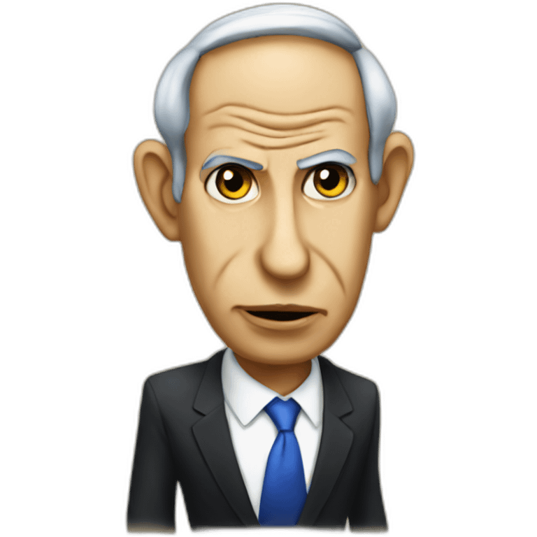 evil Bibi Netanyahu emoji