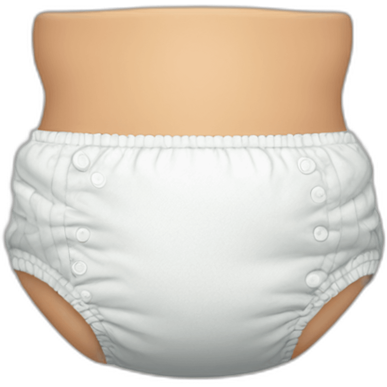 Toddler diaper emoji