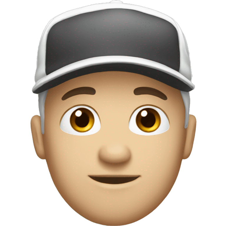 white cap emoji