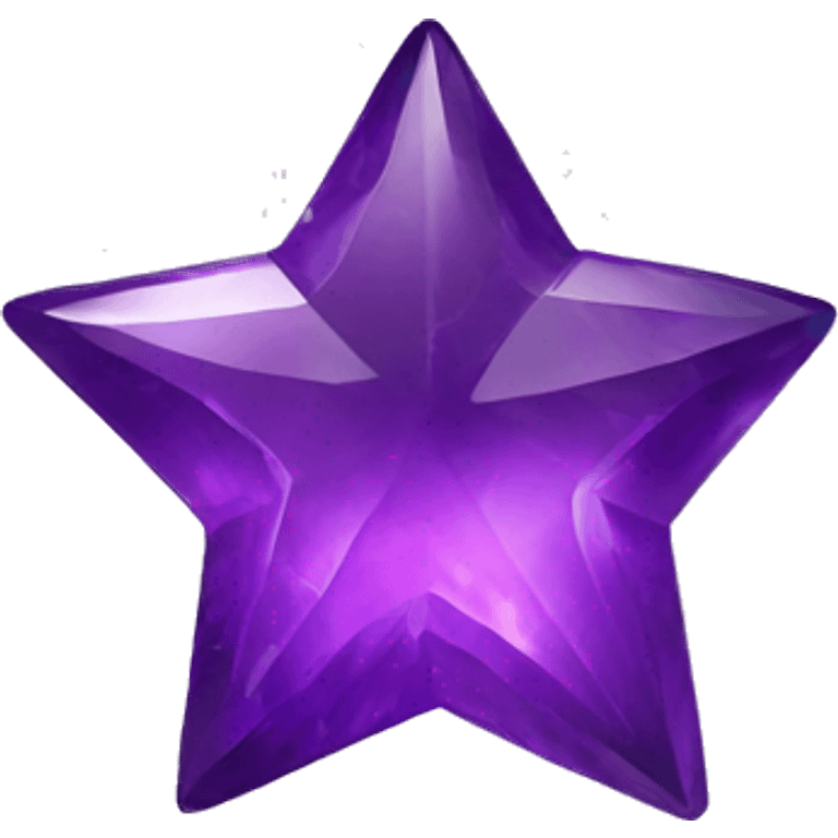 amethyst star stone emoji