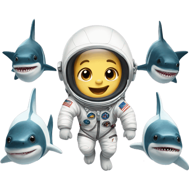 baby shark astronauts emoji