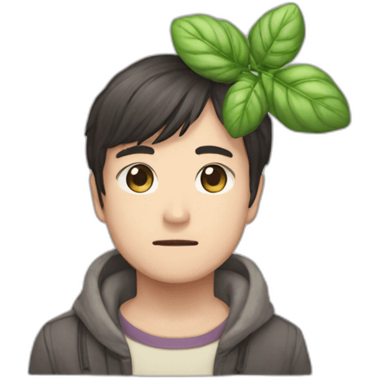 Basil From omori emoji