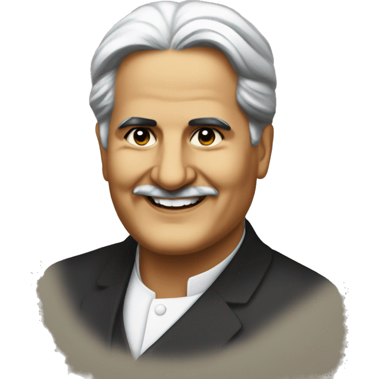 Allama Iqbal smiling  emoji