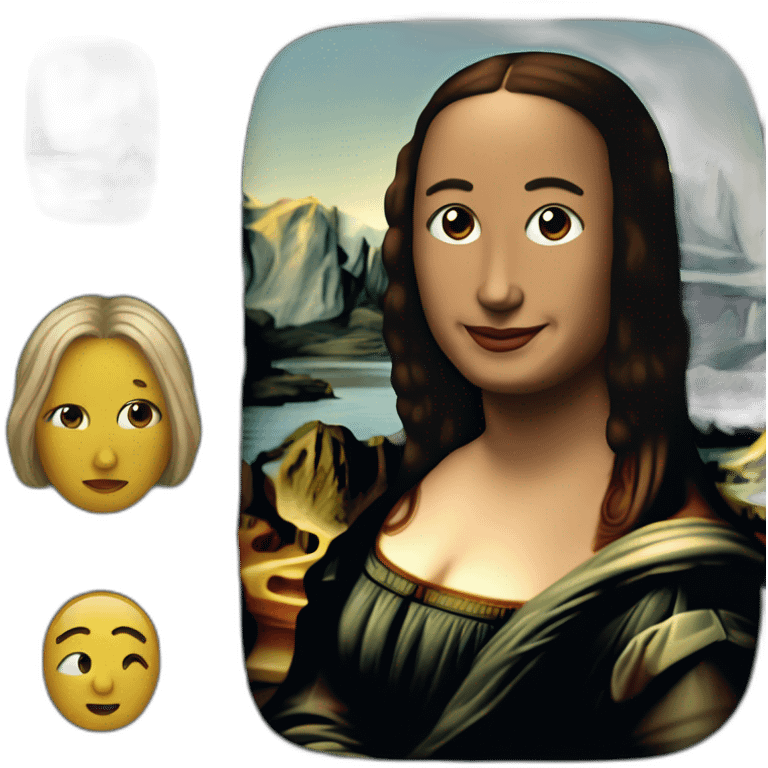 Monalisa  emoji