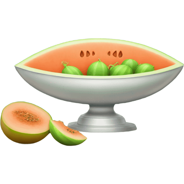 melon buffet emoji