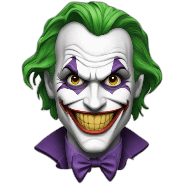 The joker from batman emoji