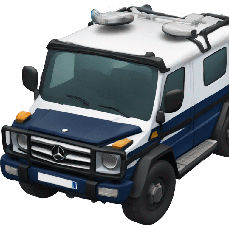 Gelendwagen police Mercedes  emoji