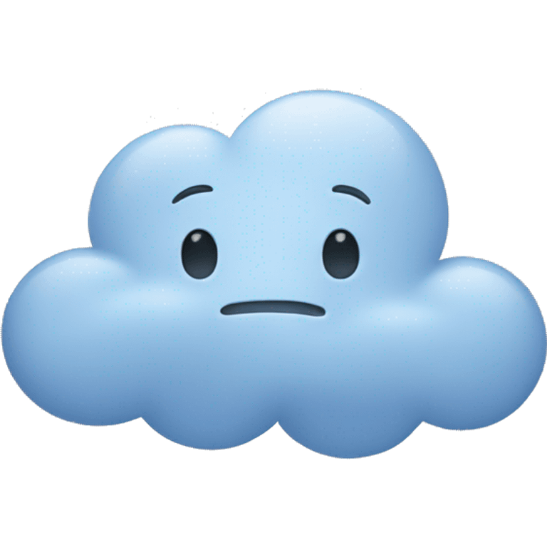 Cloud emoji