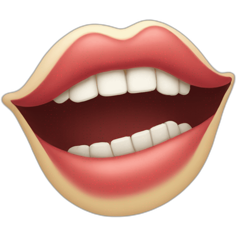 mouth-muse emoji