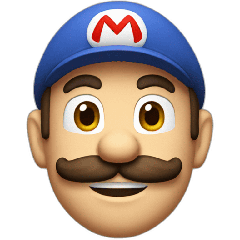 mario no mustache emoji