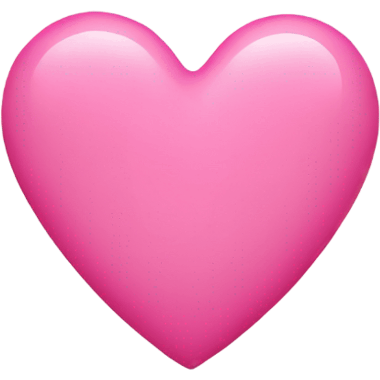 Pink heart emoji