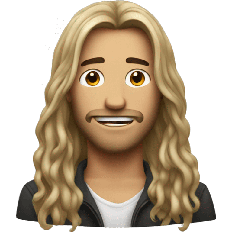 long haired guy emoji