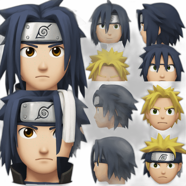 Naruto Sasuke emoji