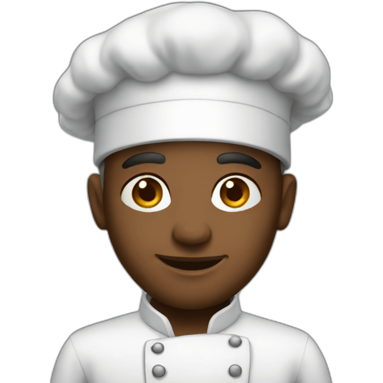 Cook white emoji