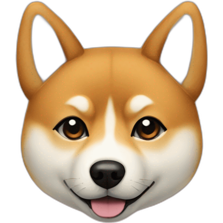 rose-textured shiba inu emoji