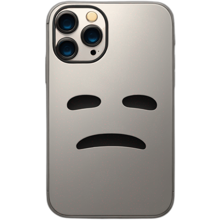 iPhone 15 Pro natural titanium emoji