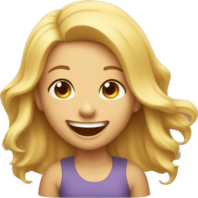 LAUGHING GIRL emoji