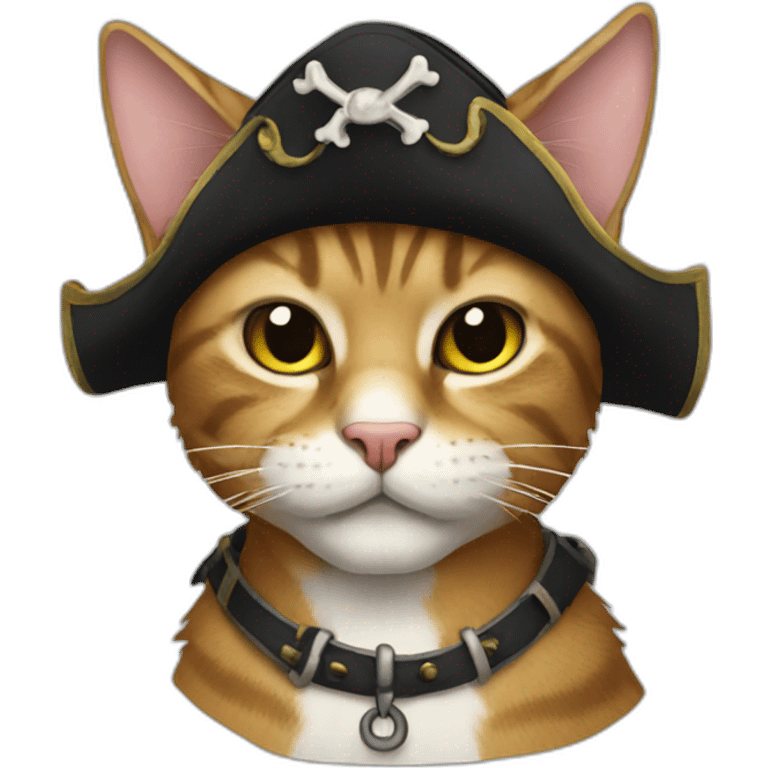 pirate cat emoji