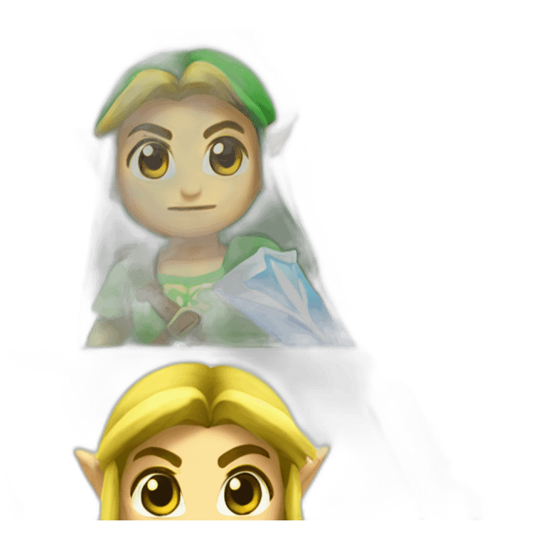 Link de Zelda avec u emoji