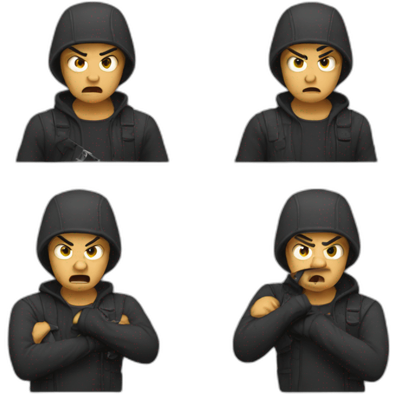 Angry Thief emoji