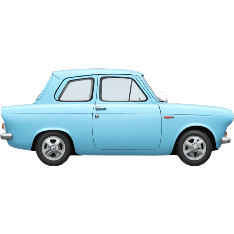 Light blue ford anglia emoji