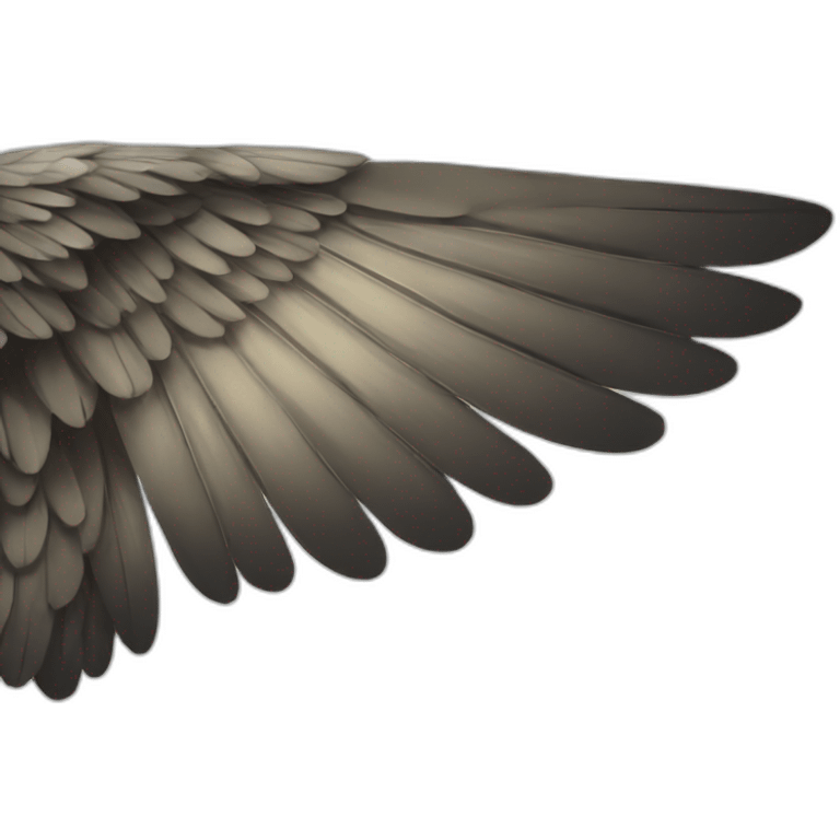 A wing emoji