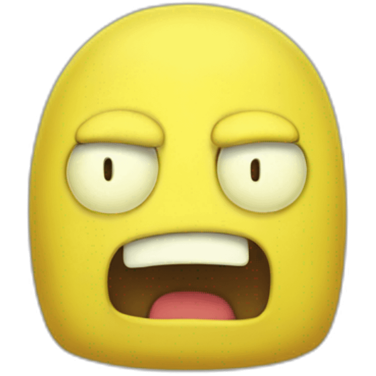 Lemongrab panic emoji