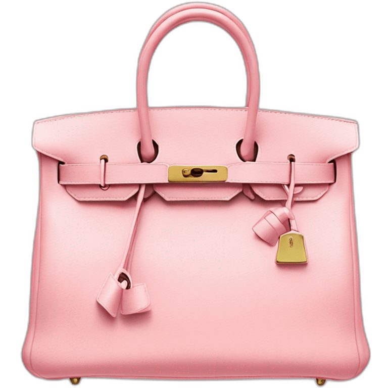 Soft pink birkin emoji