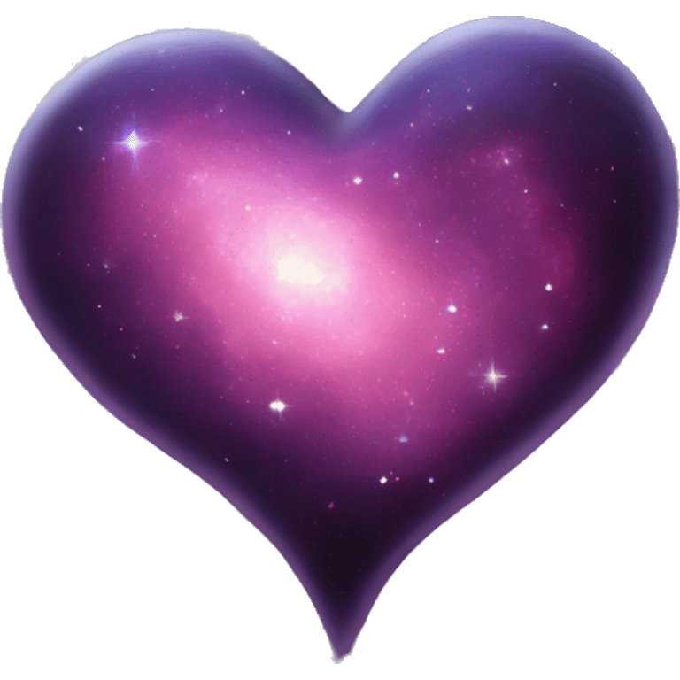 Galaxy heart emoji