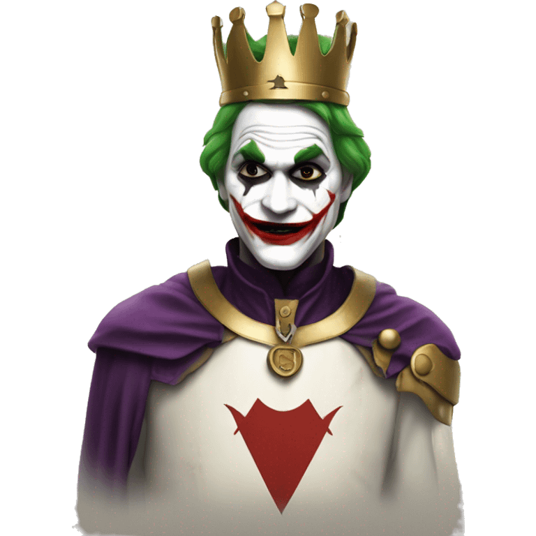 Joker in knights Templar  emoji