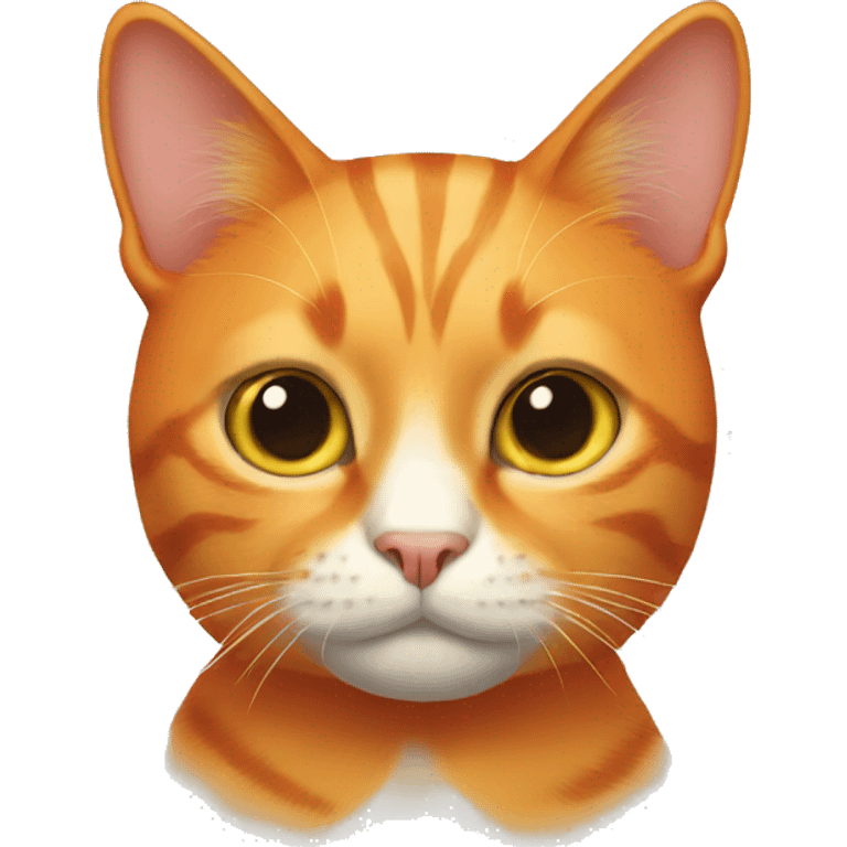 orange cat  emoji