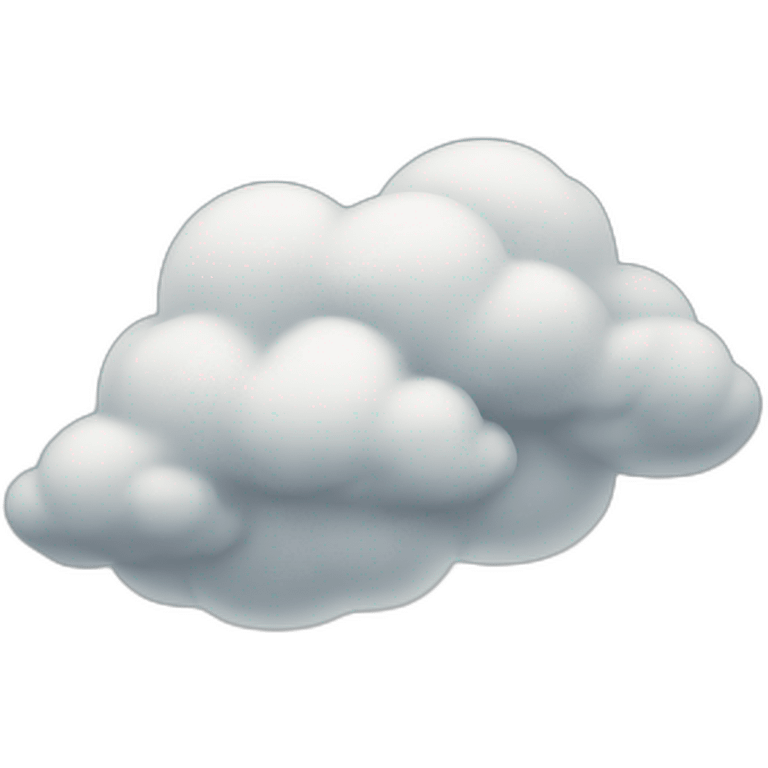 Cloudy clouds  emoji