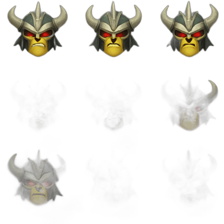 Lighting shao kahn emoji