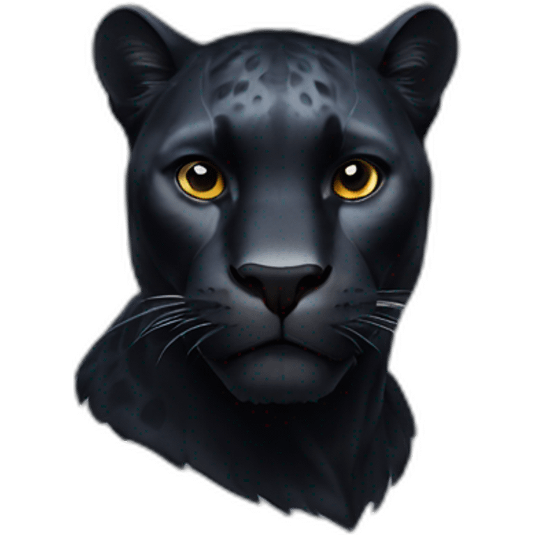 black panther animal emoji