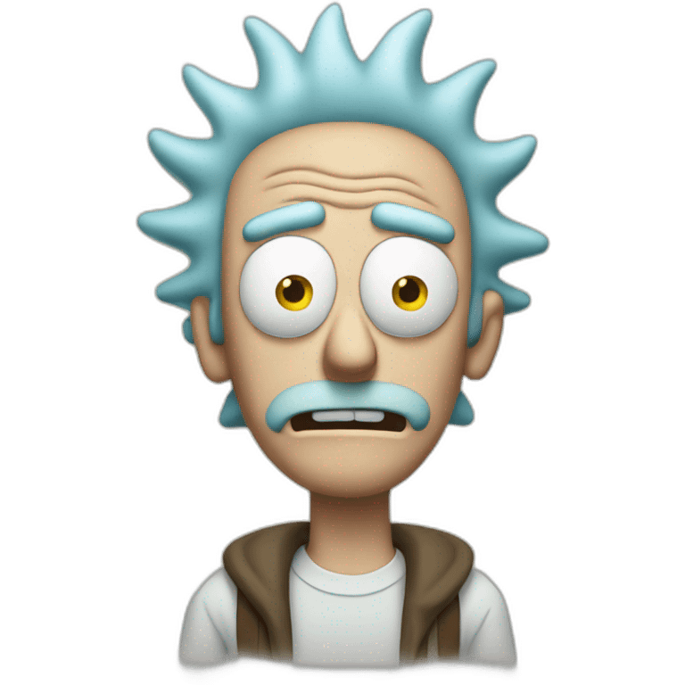 Rick from rick and morty emoji