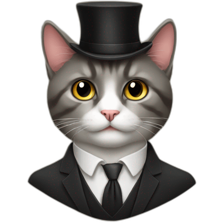 Godfather Cat emoji