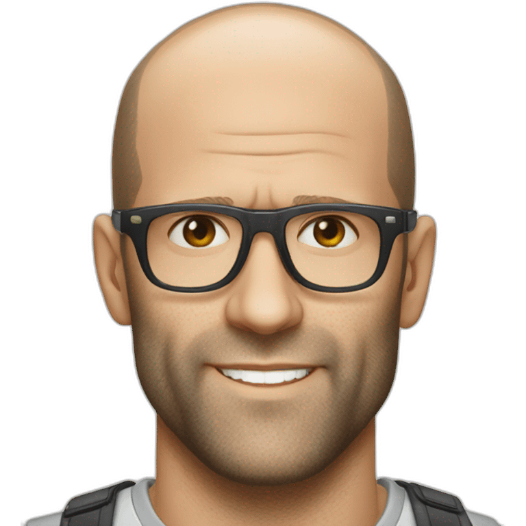 Jason Statham glasses emoji