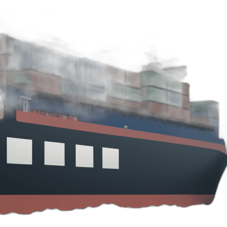 cargo ship emoji