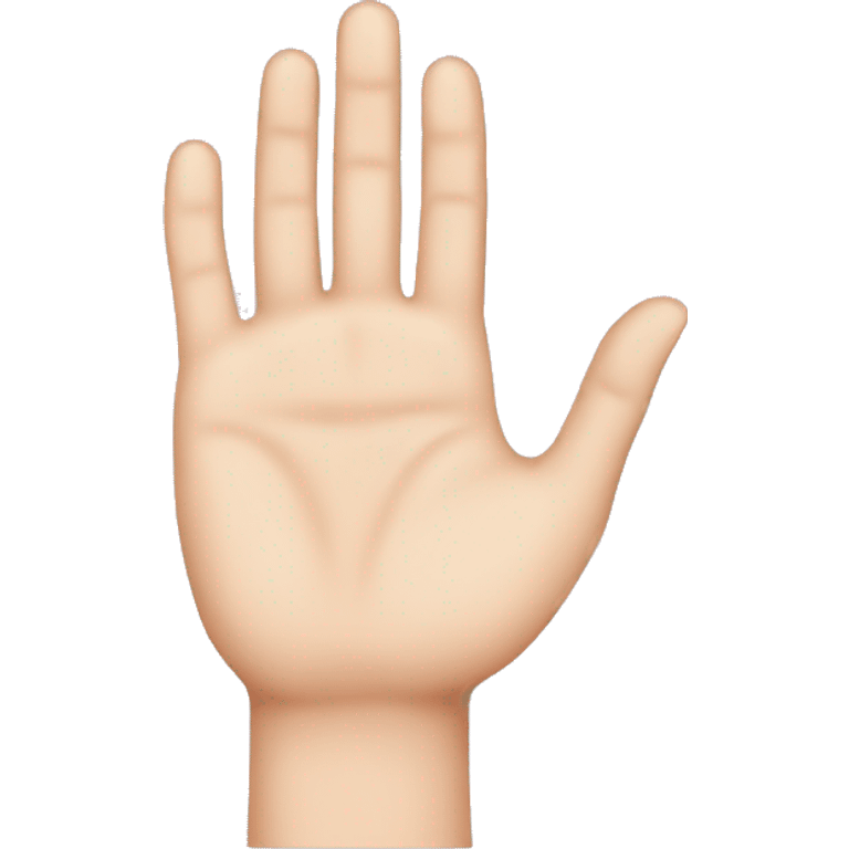 Hand with manucure emoji