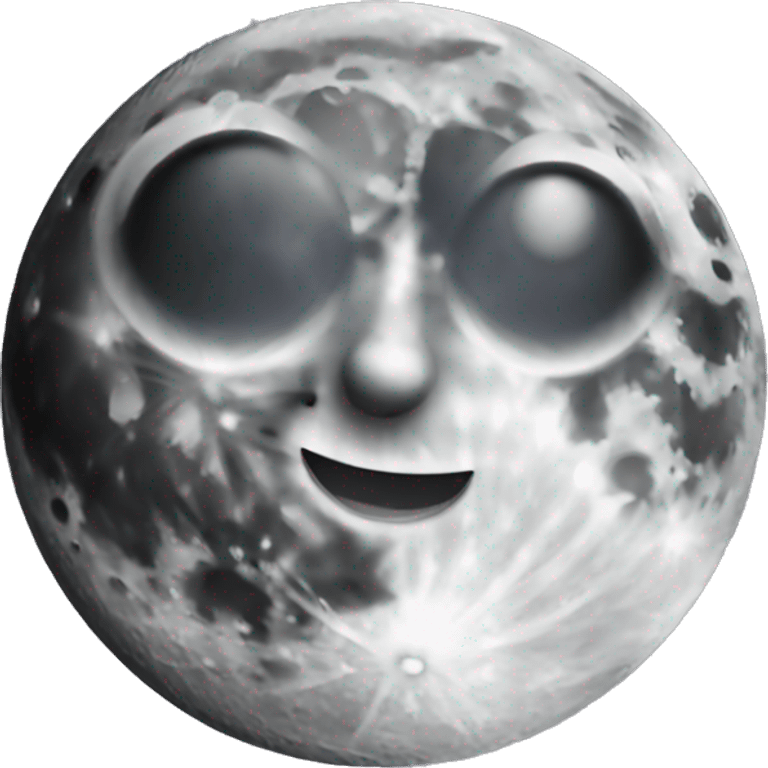 a moon emoji