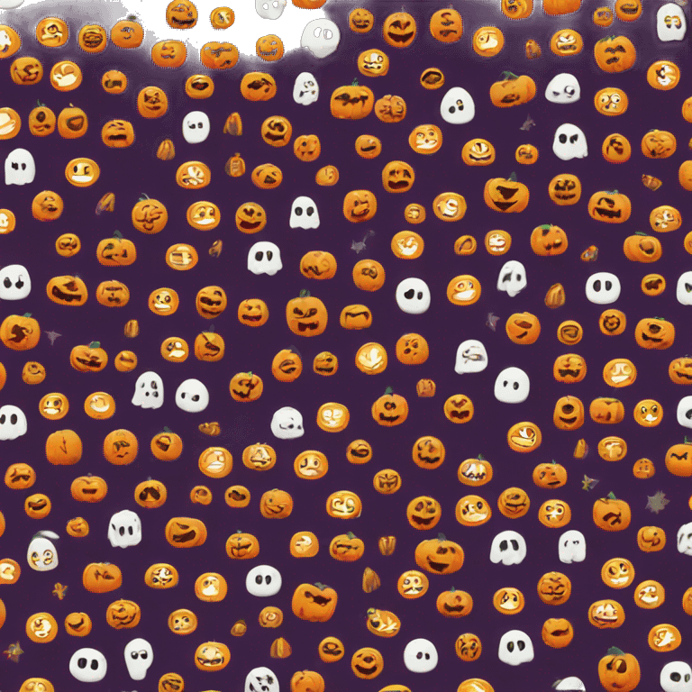 Halloween backround emoji