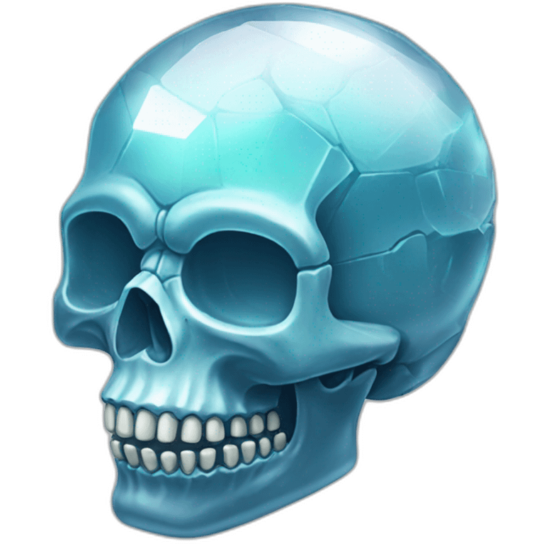 Crystal skull emoji