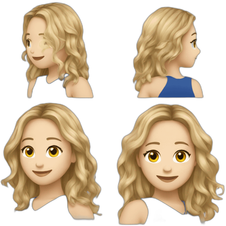 jennifer lawrence Playing for alnasar emoji