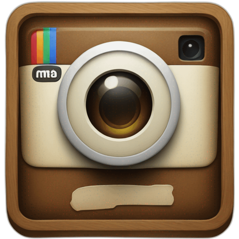 Old instagram logo emoji