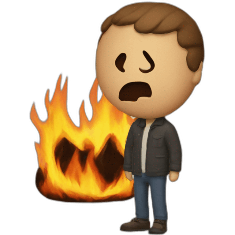 this is fine emoji