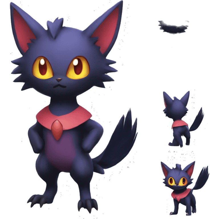 Noibat-Litten-Zorua full body emoji