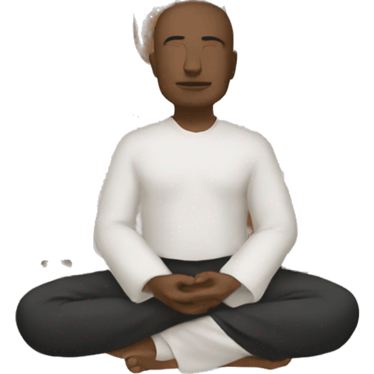 Meditation  emoji