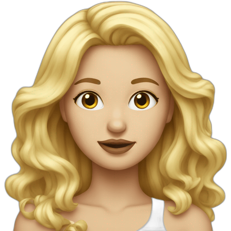 blonde-artist-girl emoji