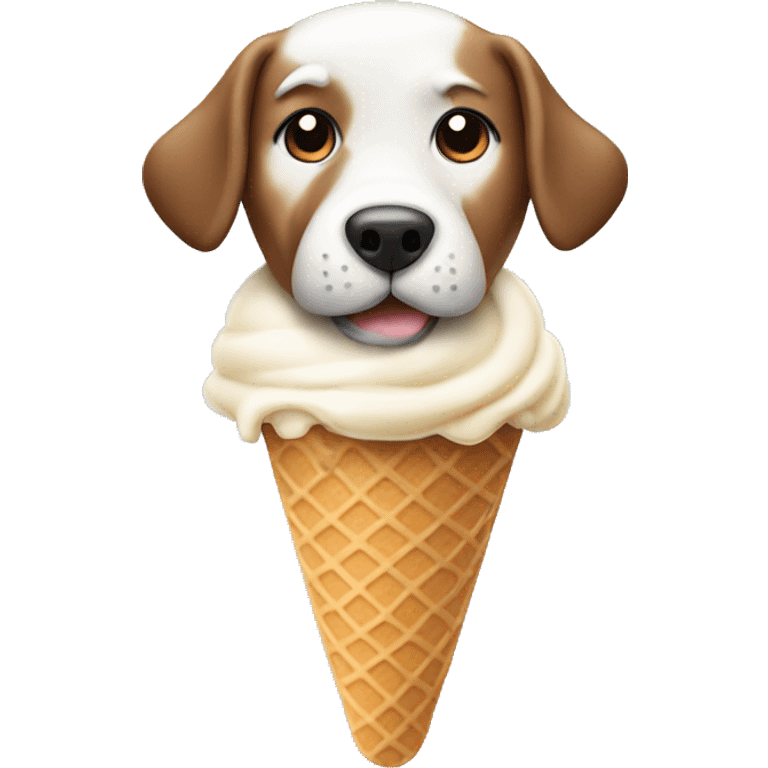 dog ice cream  emoji