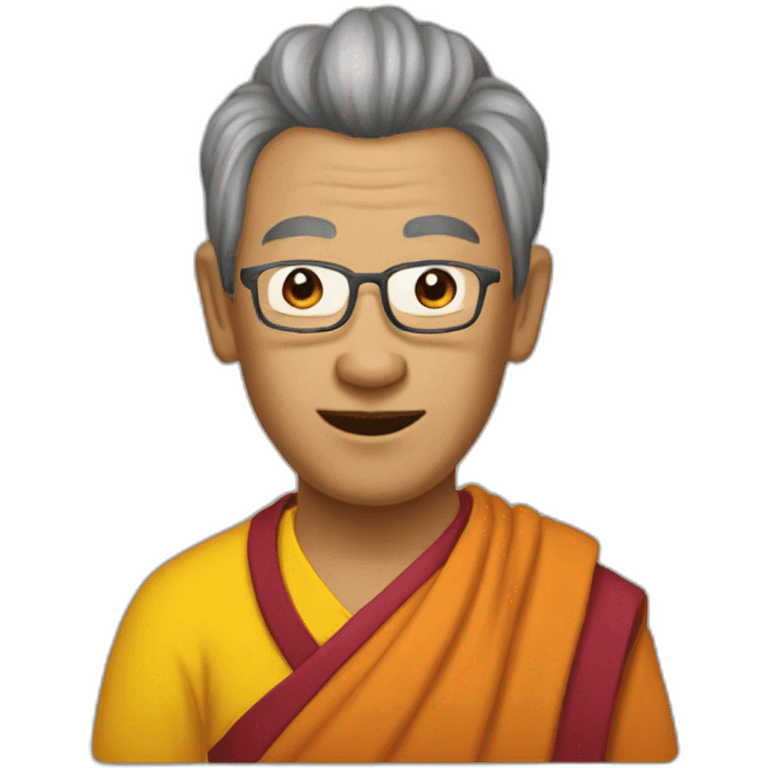 Dalaï lama emoji